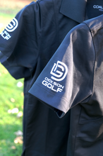 Load image into Gallery viewer, BLACK GOLF POLO x DICKSON GOLF.
