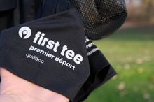 Load image into Gallery viewer, BLACK GOLF POLO x  FIRST TEE.

