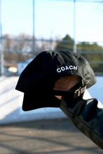 Load image into Gallery viewer, BLACK CLUB 24 COACH'S HAT BACK.
