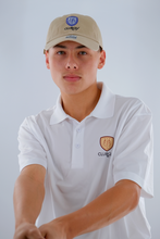 Load image into Gallery viewer, WHITE POLO FRONT.
