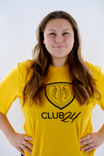 Load image into Gallery viewer, YELLOW WARMUP with LARGE EMBLEM.
